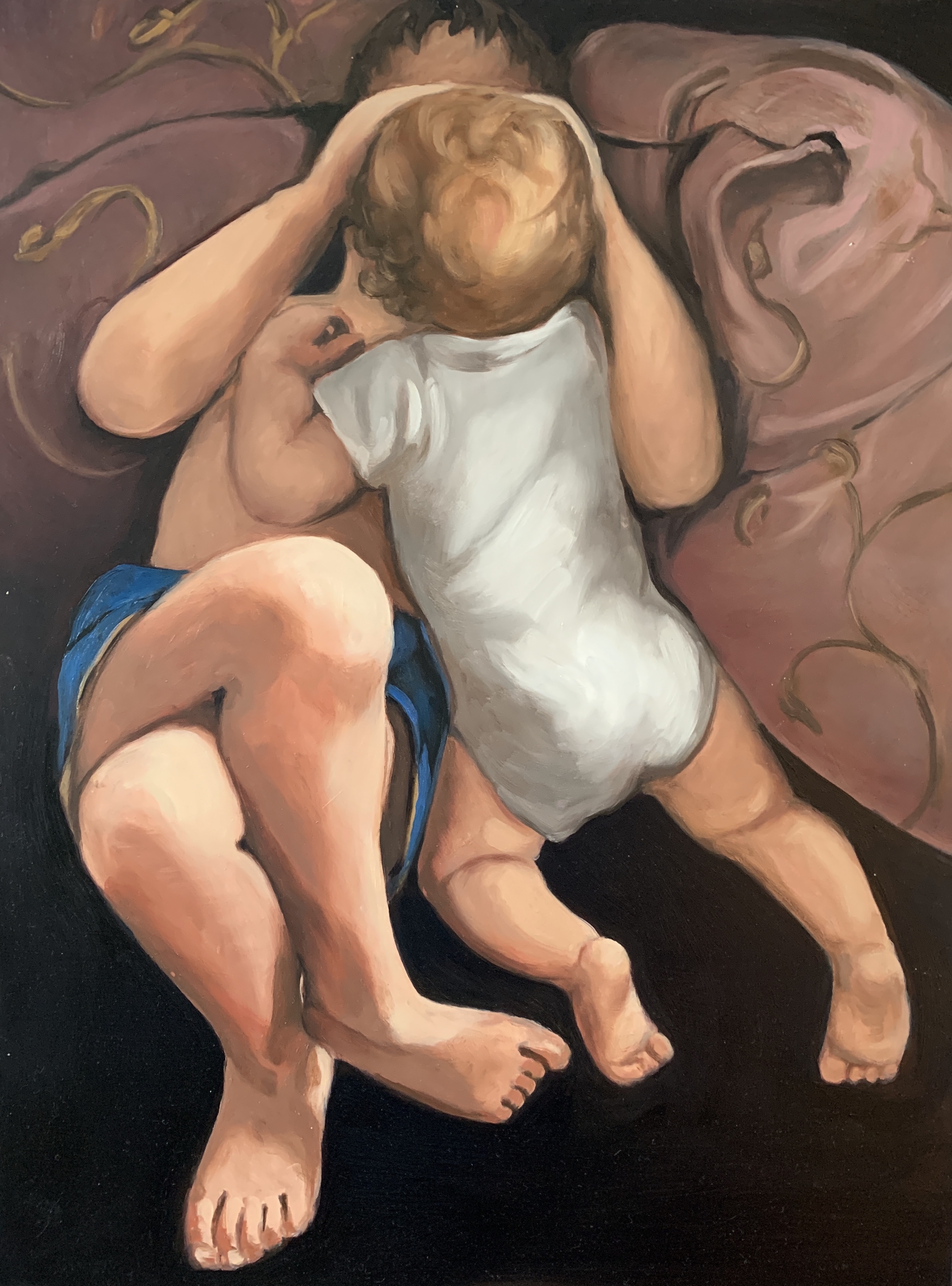 painting of babies