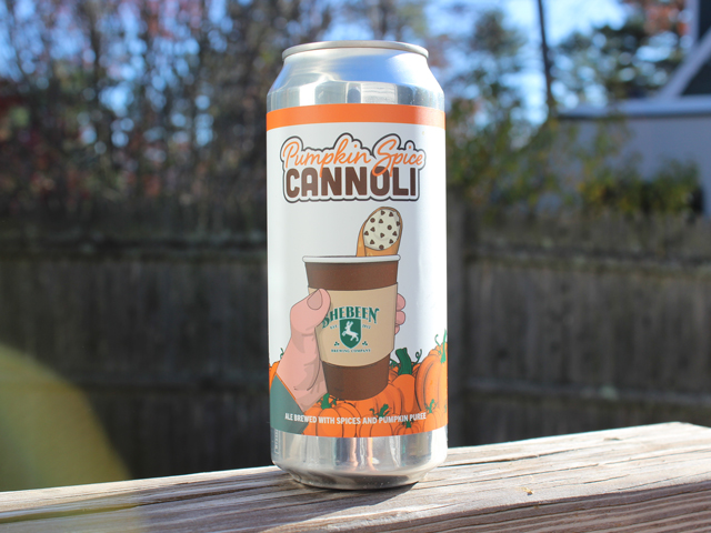 Shebeen Brewing Company Pumpkin Spice Cannoli