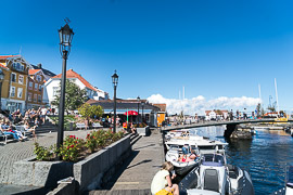 Waterfront in Kragerø.