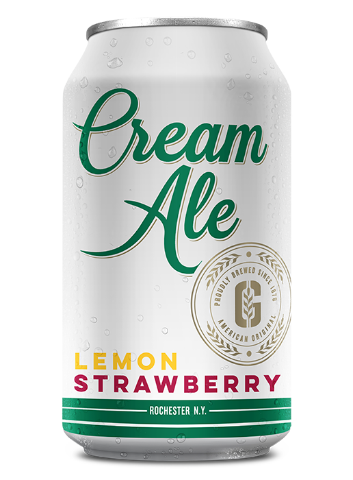Lemon Strawberry Cream Ale can