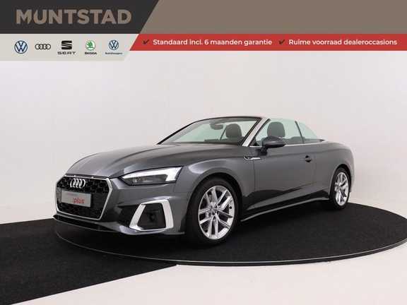 Audi A5 Cabriolet 190 pk 40 TFSI S edition | S-Line | Navigatie | Nekverwarming | Keyless-Entry | Massage-Stoelen | Virtual Cockpit | Camera |