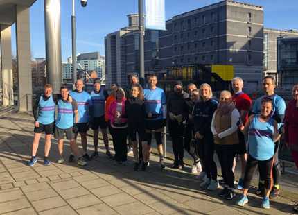 Recovery Runners running in Leeds