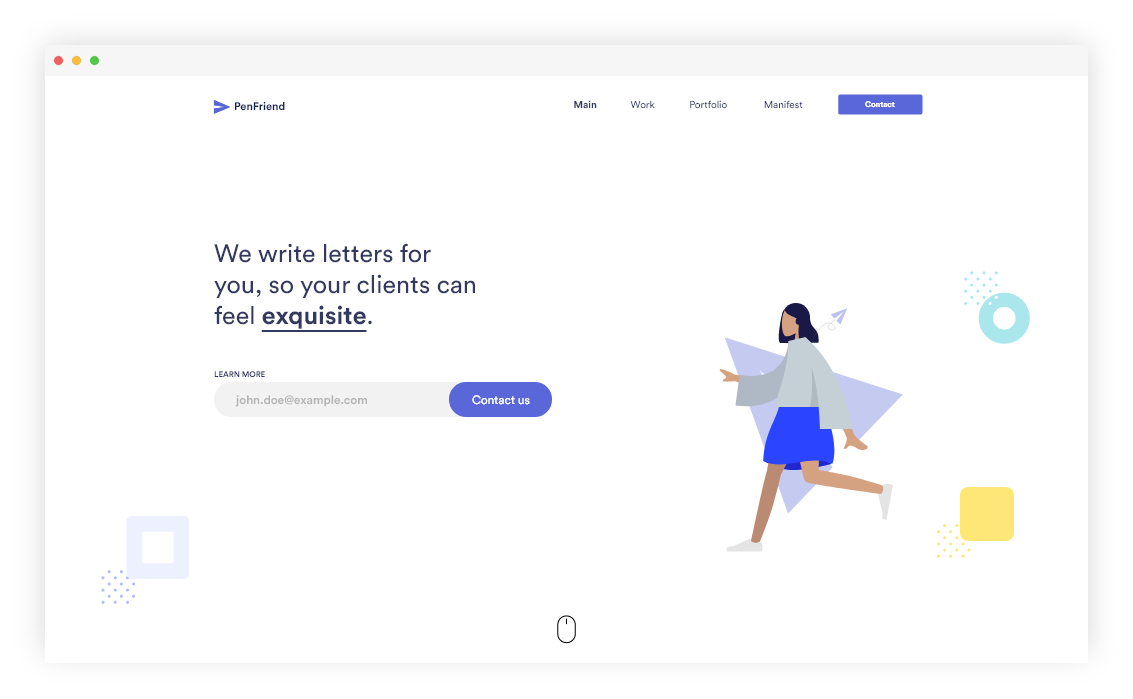 Blazing fast website design