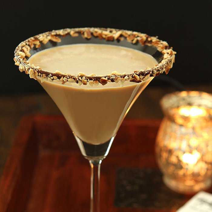 Salted Toffee Martini Cocktail