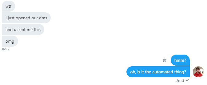 Twitter DM