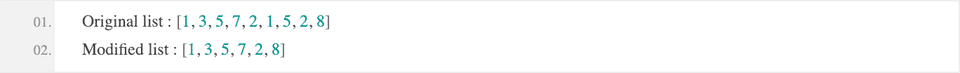 python remove all duplicates from list python remove all duplicates from list