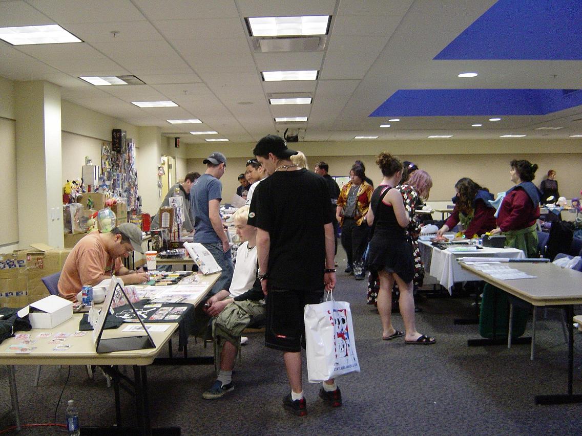 The Artist Alley at Animarathon II.
