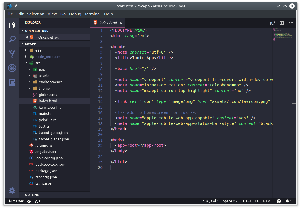 Project Ionic