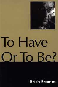 To Have or to Be? Cover