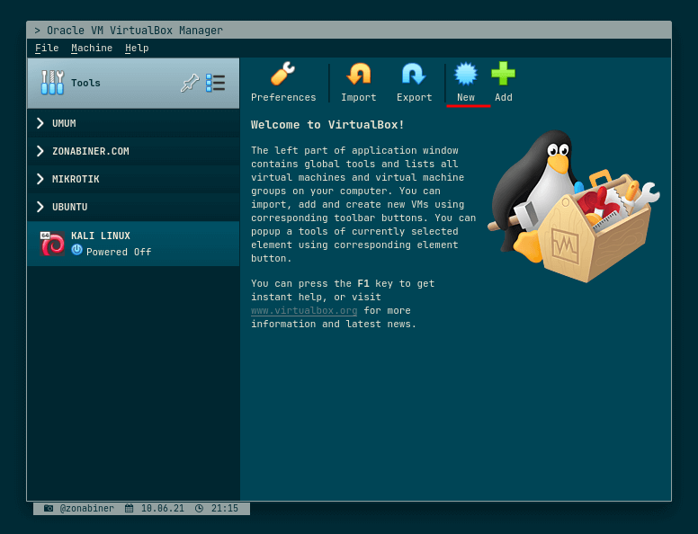 Make Virtual Machine Using VirtualBox Make Virtual Machine Using VirtualBox