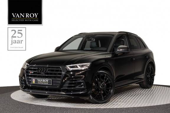 Audi SQ5 3.0 TFSI 354pk Quattro Black Edition Panoramadak Luchtvering Valconaleder+Memory B&O Matrix-Dynamisch Keyless Navi-High ACC DriveSelect  21"Performance 360Camera Pdc