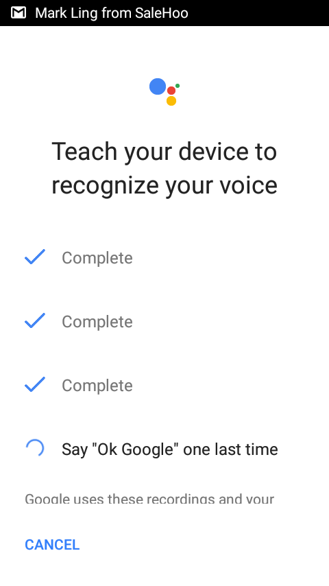 ok google call settings