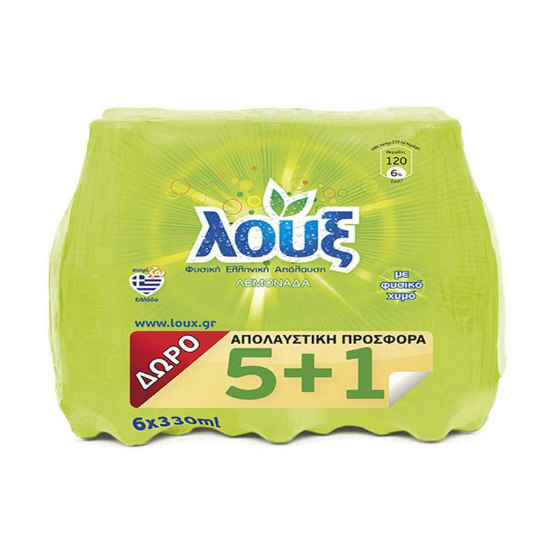 Greek-Grocery-Greek-Products-carbonated-lemonade-loux-6x330ml