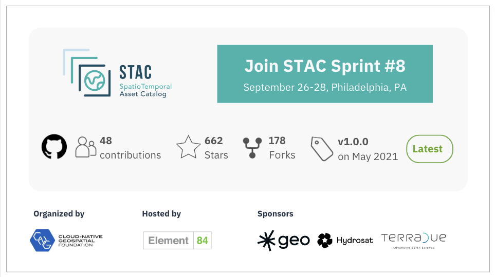 STAC Sprint 2023