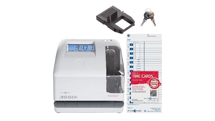 3550ss Side Print Time Clock