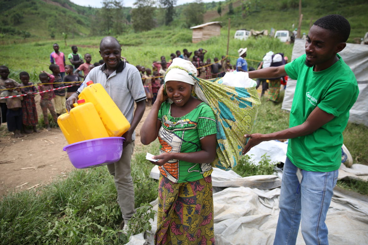 A Concern distribution of non-food items (NFI) in Masisi territory, DRC.