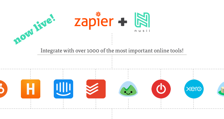Zapier and Nusii Integration is Live!