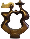 Edgar Viies, Estonia. ”Swing” 1995. Bronze, heigh 12,5cm Edgar Viies, Estonia. ”Swing” 1995. Bronze, heigh 12,5cm