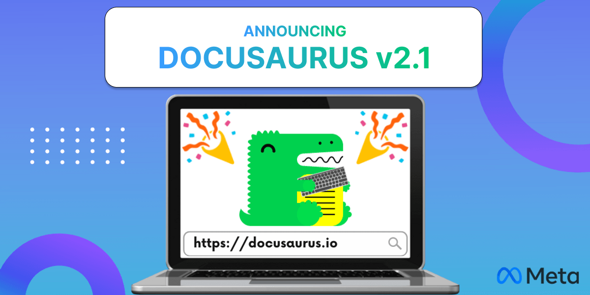 Docusaurus 2.1 social card