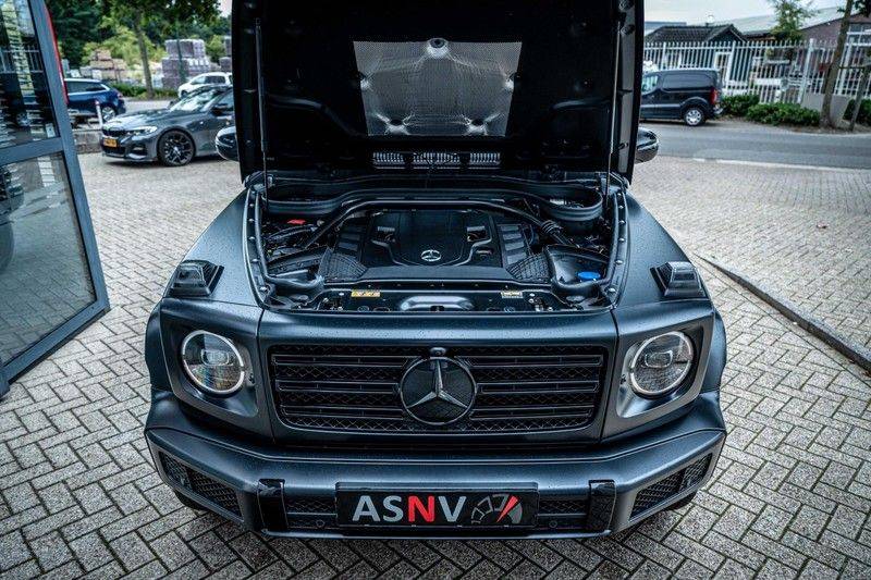 Mercedes-Benz G-Klasse G500, 421 PK, AMG-Line, Designo Magno Black, Distronic/Plus, Schuif/-Kanteldak, Sport-Uitlaat, BTW, 56DKM!! afbeelding 21