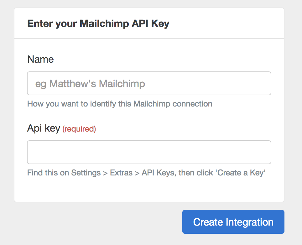 Mailchimp 99Inbound Docs