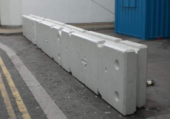 Temporary Vertical Concrete Barriers (TVCB) for Sale or Hire Nationwide