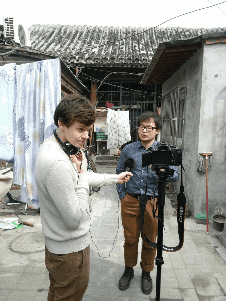 Andre films in China
