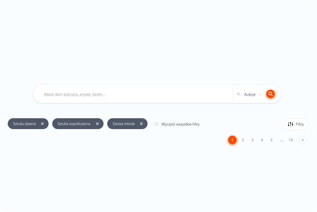 search feature screen