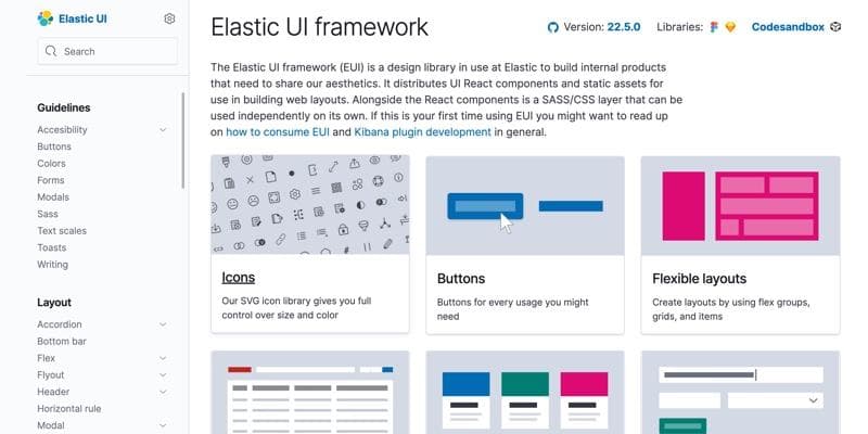 Elastic UI