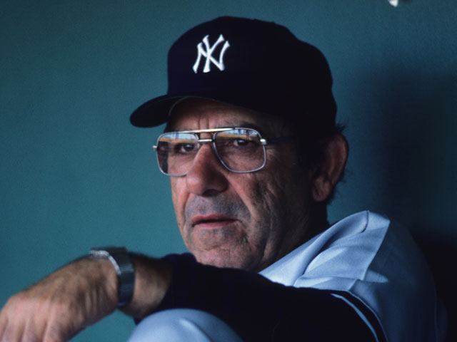 Yogi Berra of the New York Yankees
