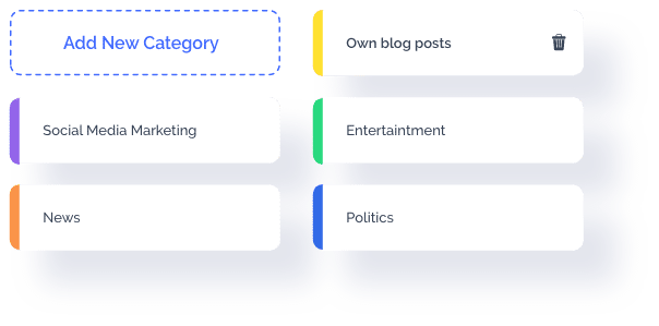 Content categories