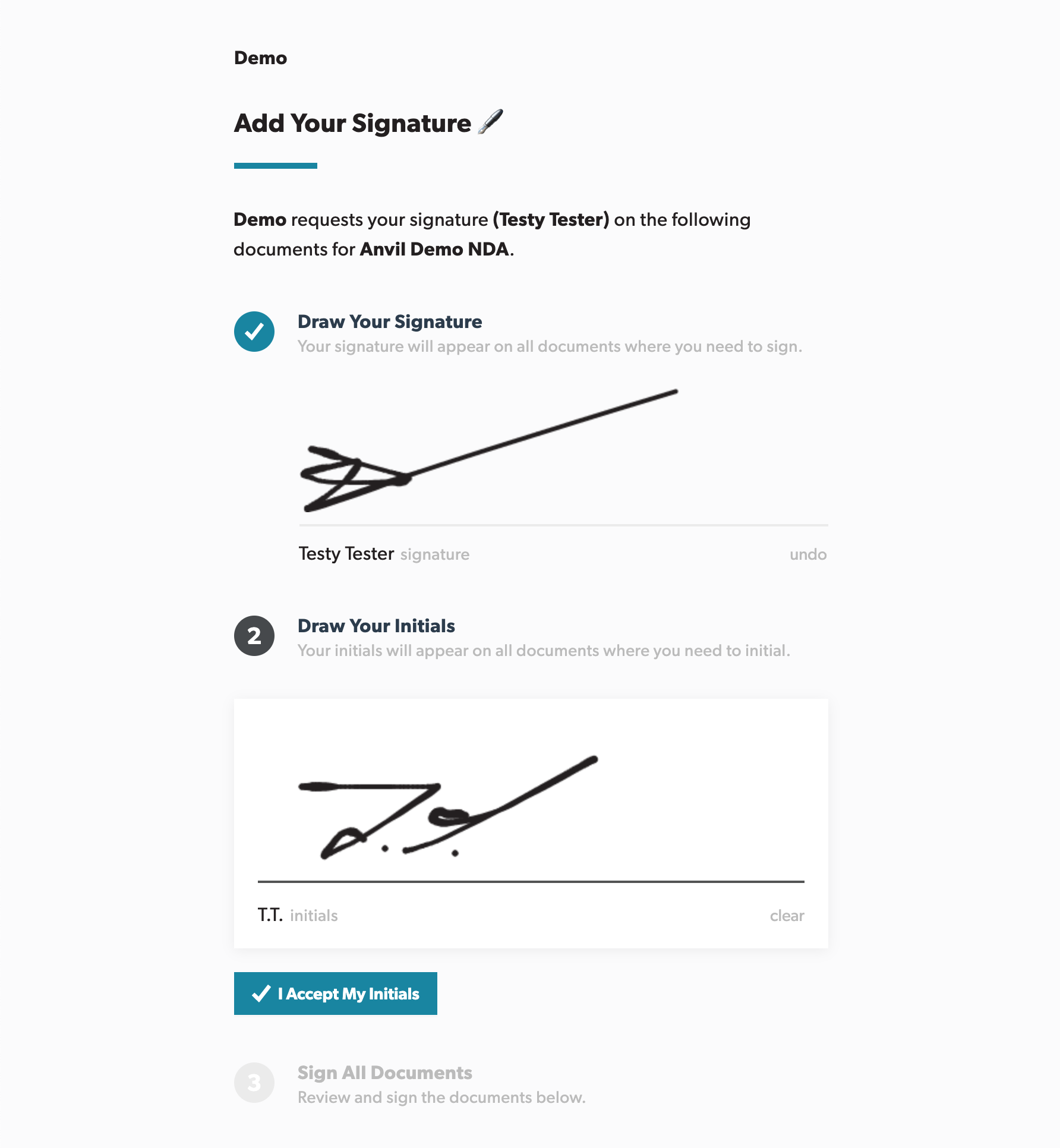 custom-e-signature-page