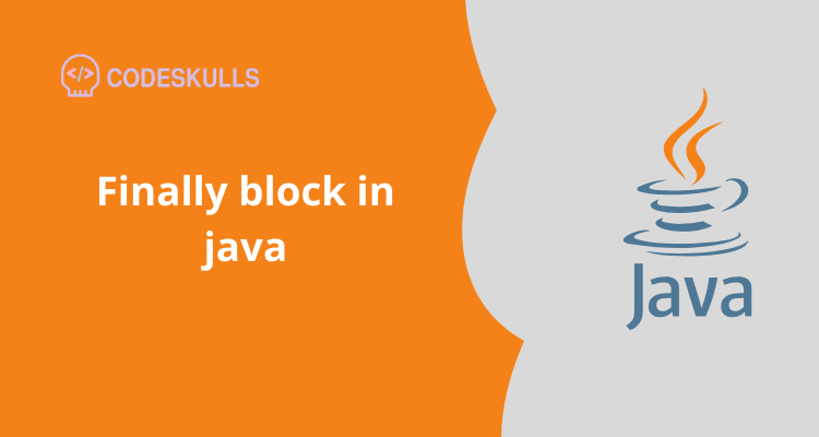 Finally block in java