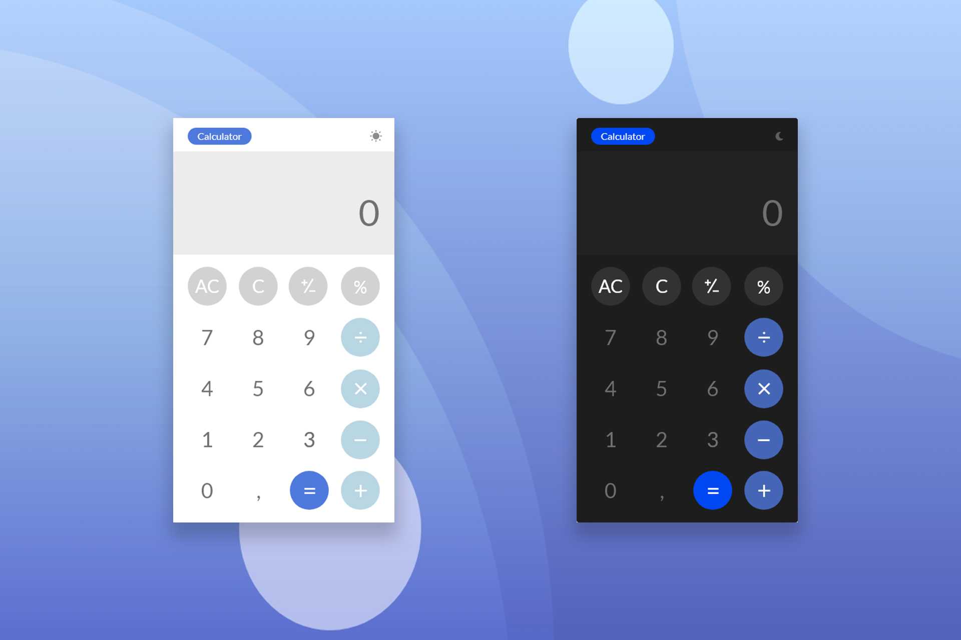 Calculator App BigsonDev