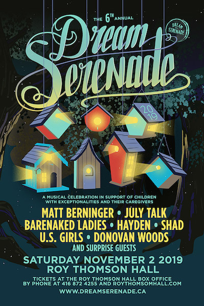 6th Annual Dream Serenade Benefit Concert poster