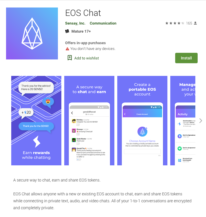 eos chat