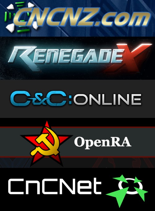 CNCNZ, Renegade X, C&C Online, OpenRA, and CnCNet