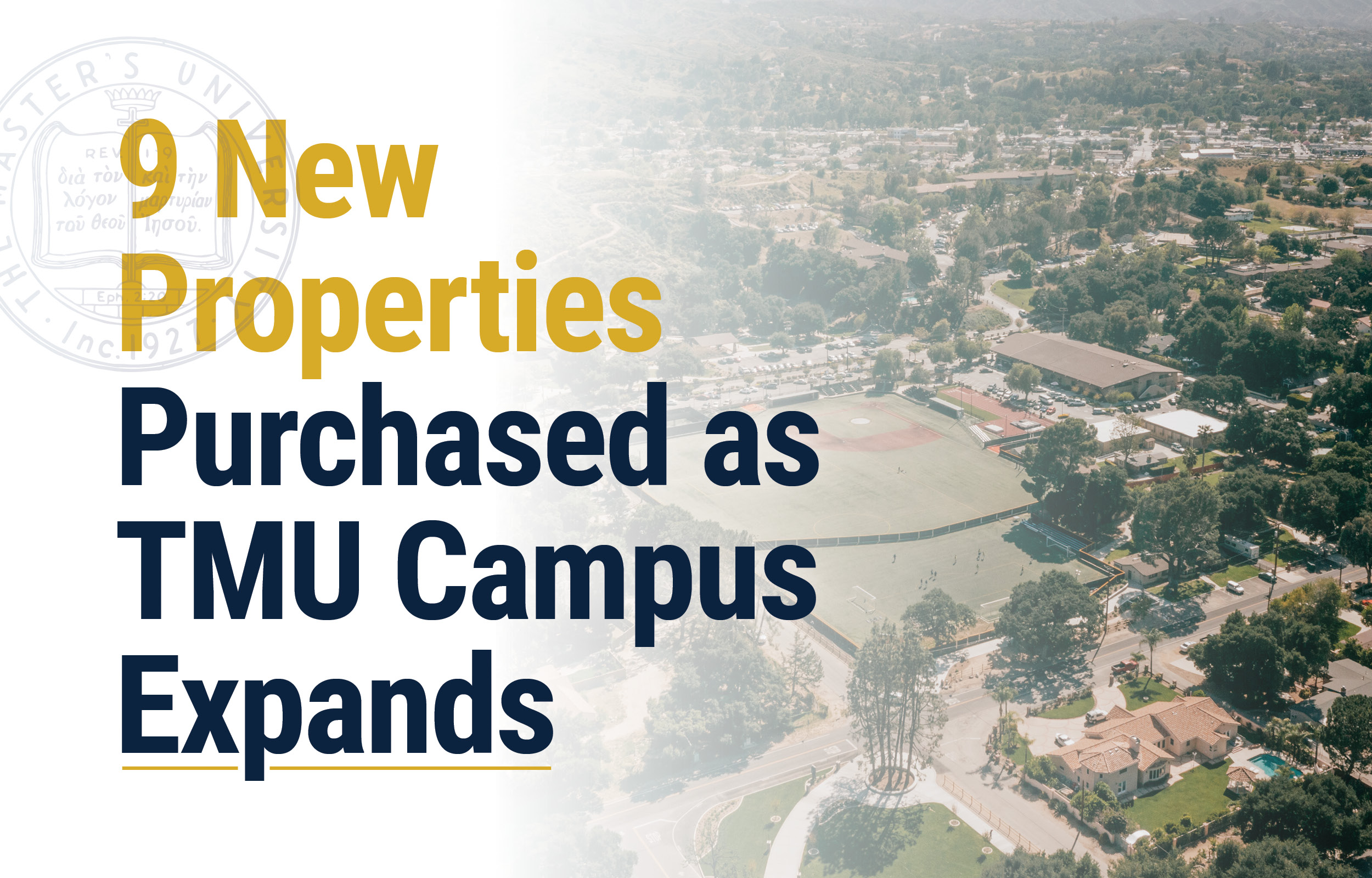 TMU Campus Expands With Purchase of 9 New Properties image