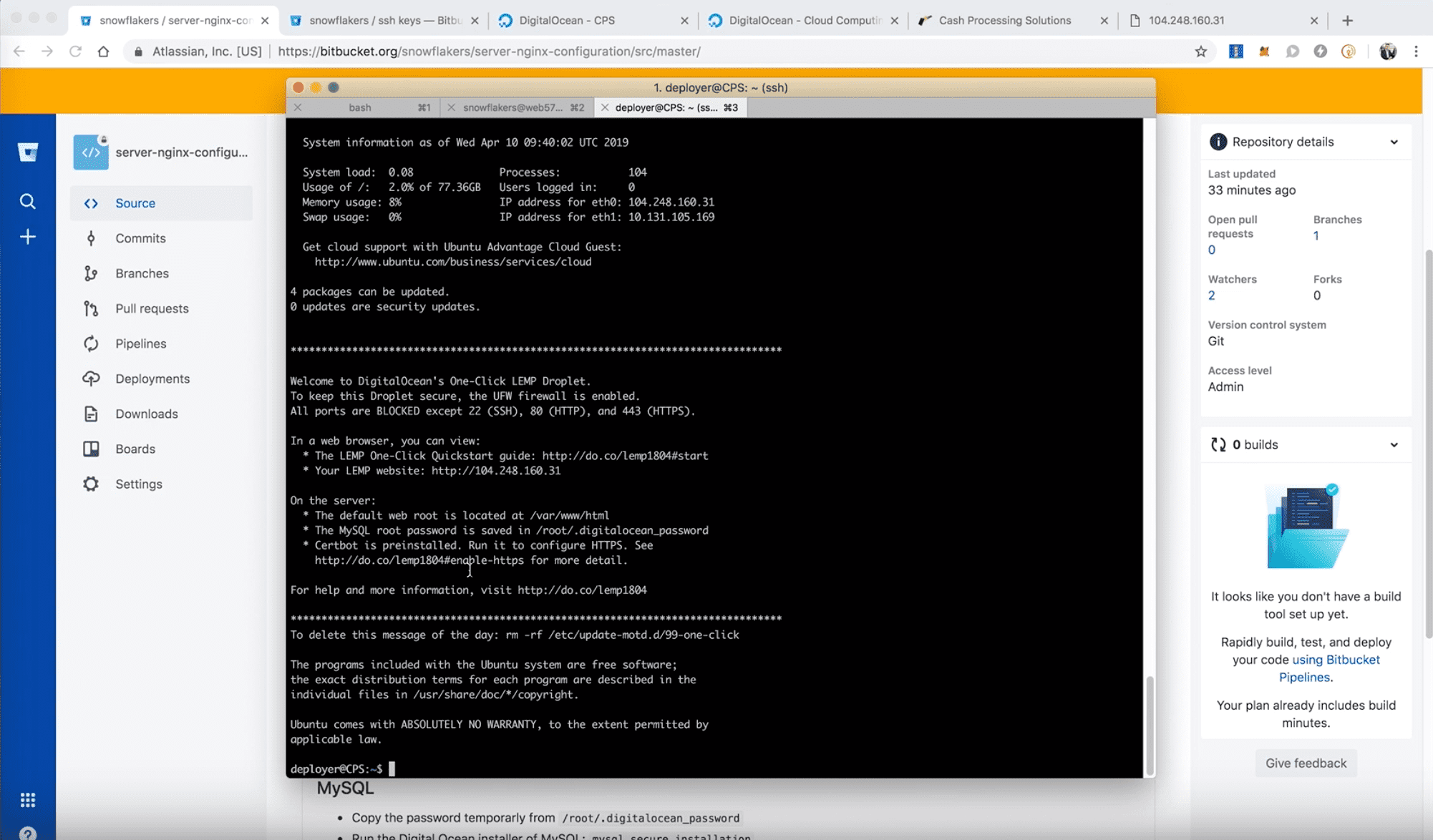 (ENG) Jak stworzyć web serwer produkcyjny na DigitalOcean cover image