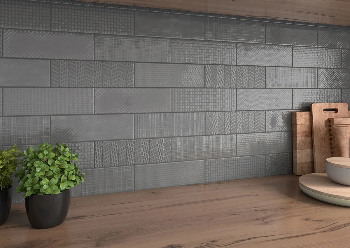 3D kitchen backsplash tile
