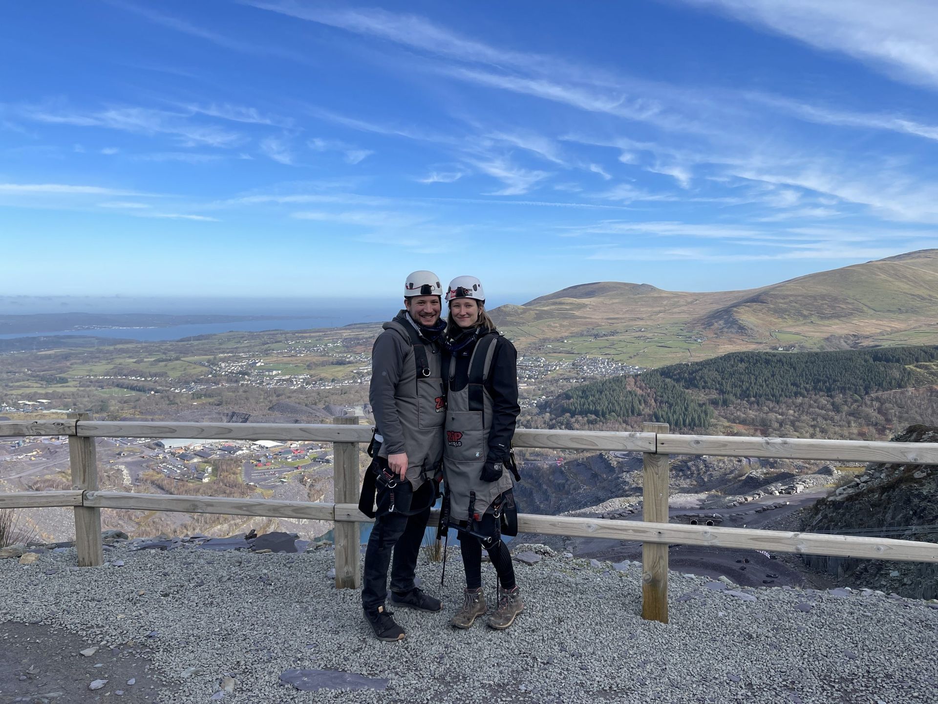 Riding the fastest zip line in the world – Velocity 2 at Penrhyn Quarry ...