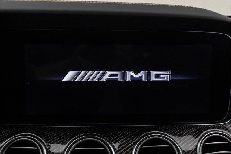 Mercedes-Benz E-Klasse E63s AMG EDITION 1 4Matic 612pk (MAGNO MAT) Panoramadak Distronic Nightpakket Schaalstoelen Burmester Carbon ComandOnline Keyless 20" Parktronic Pdc afbeelding 4