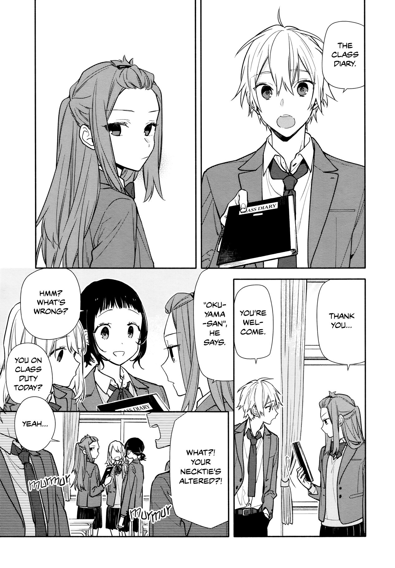 Daily Dose Of Random Horimiya Manga Panels Until The Anime