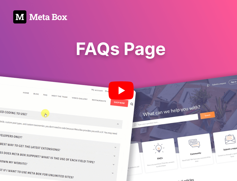 creating an FAQs page
