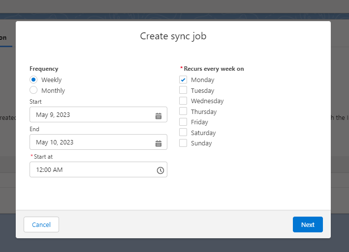 Managing record synchronization InCountry Docs