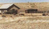 La cabane où Brazel vivait, et où Jesse A. Marcel et Sheridan Wear Cavitt      ont dû passer la nuit du dimanche 6 juillet 1947, vue ici en Hiver.