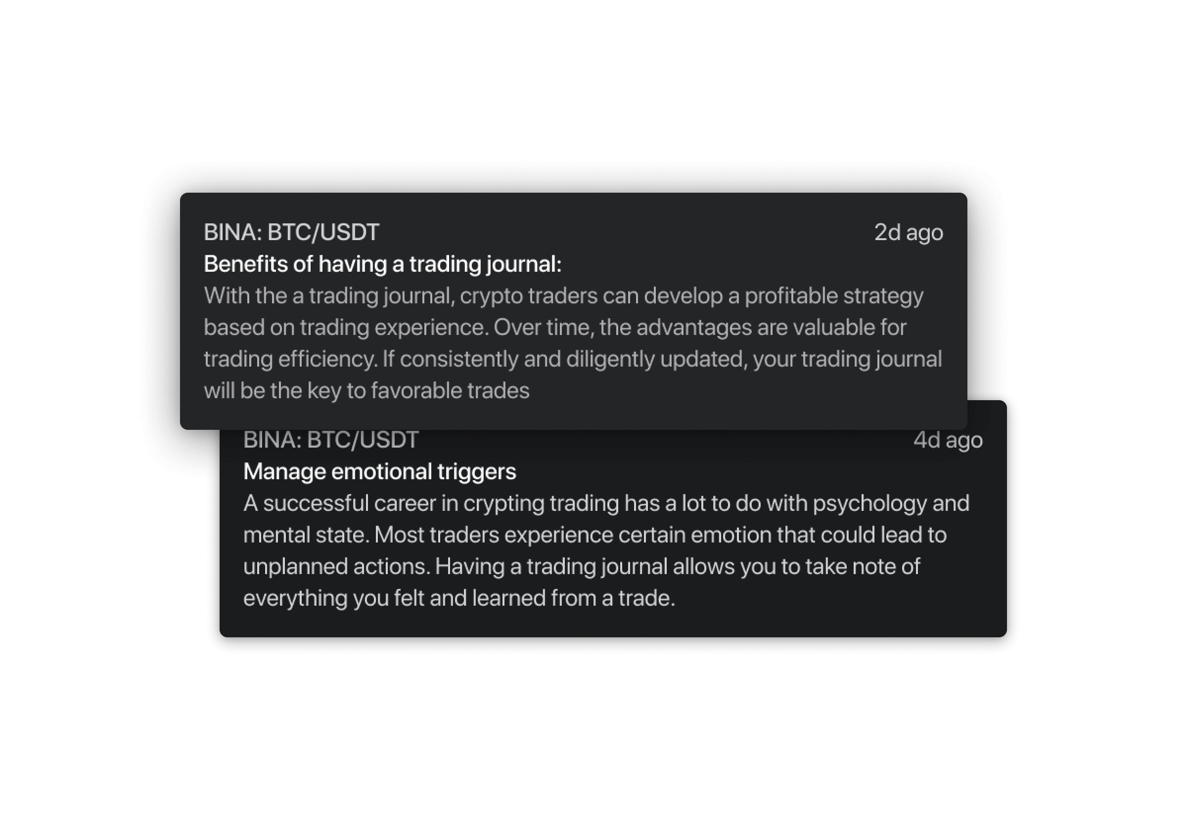 crypto trading journal