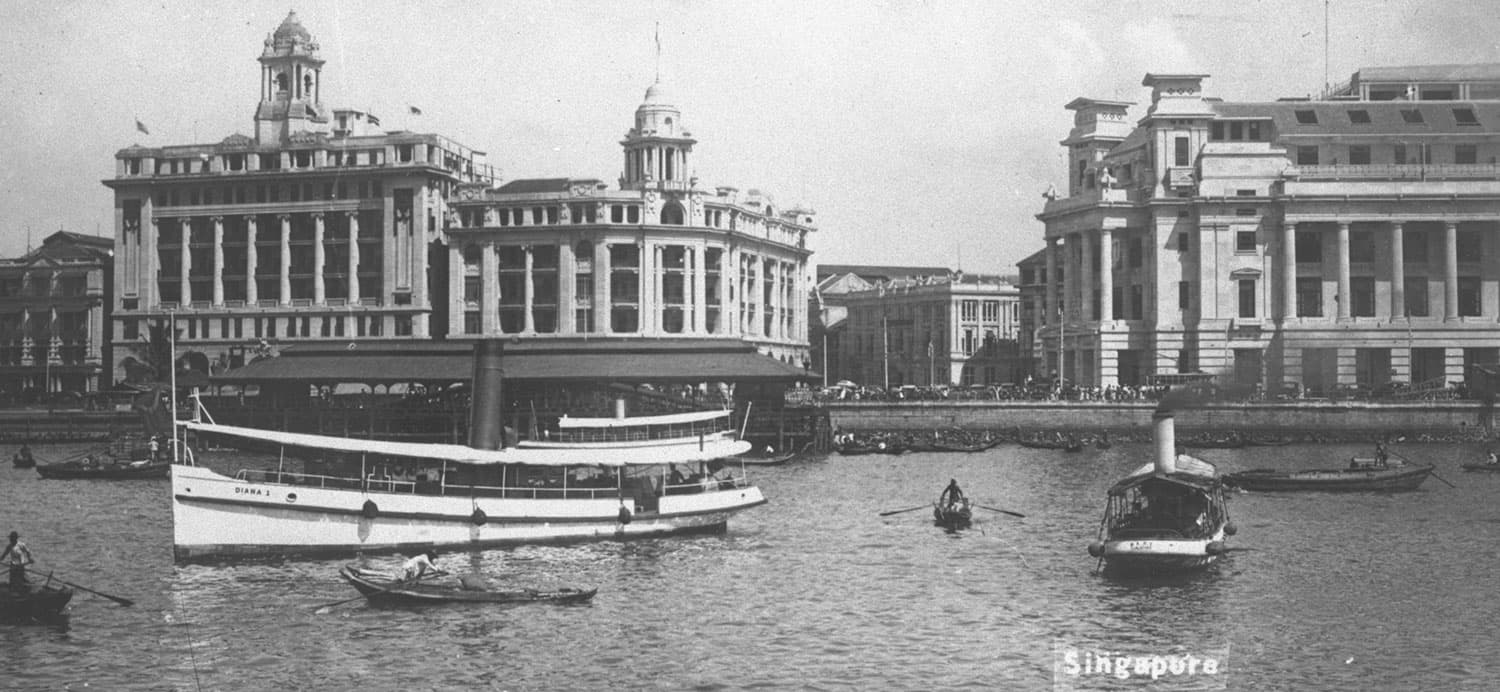 新加坡外滩,1930年代