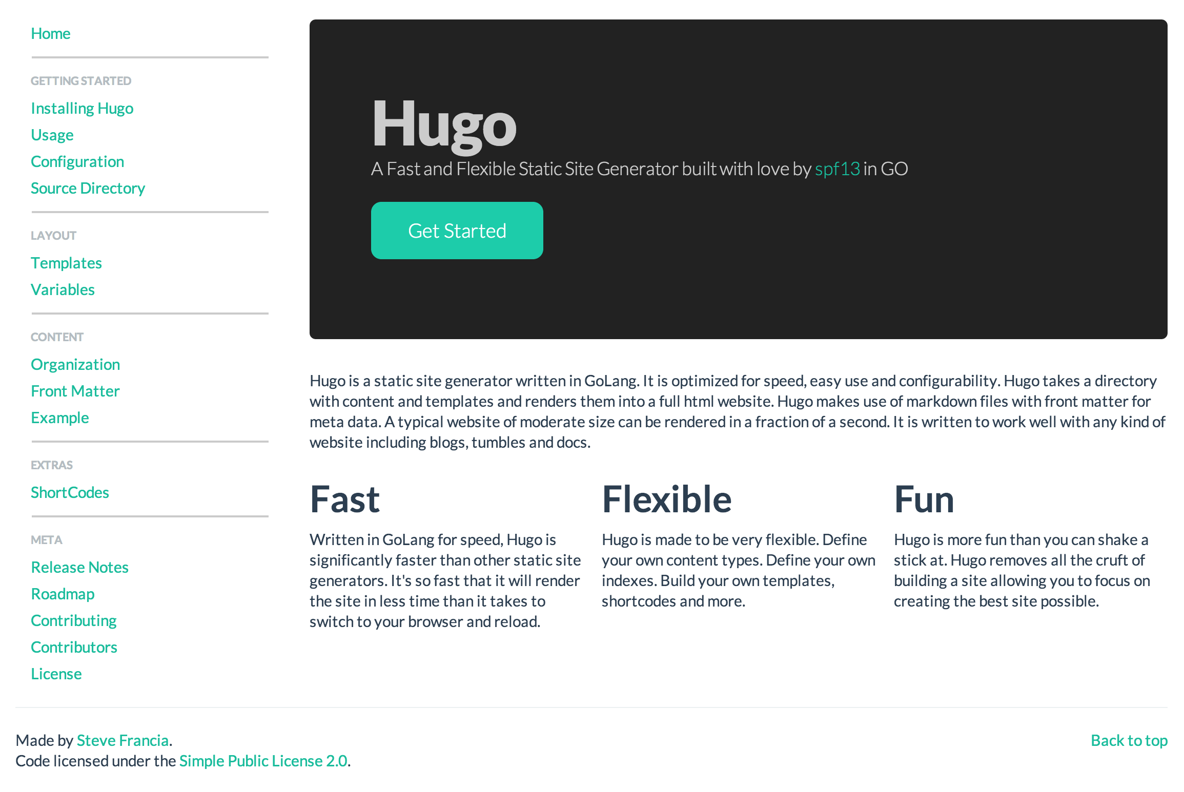 Hugo: A fast and flexible static site generator built in ... - 2310 x 1546 png 262kB