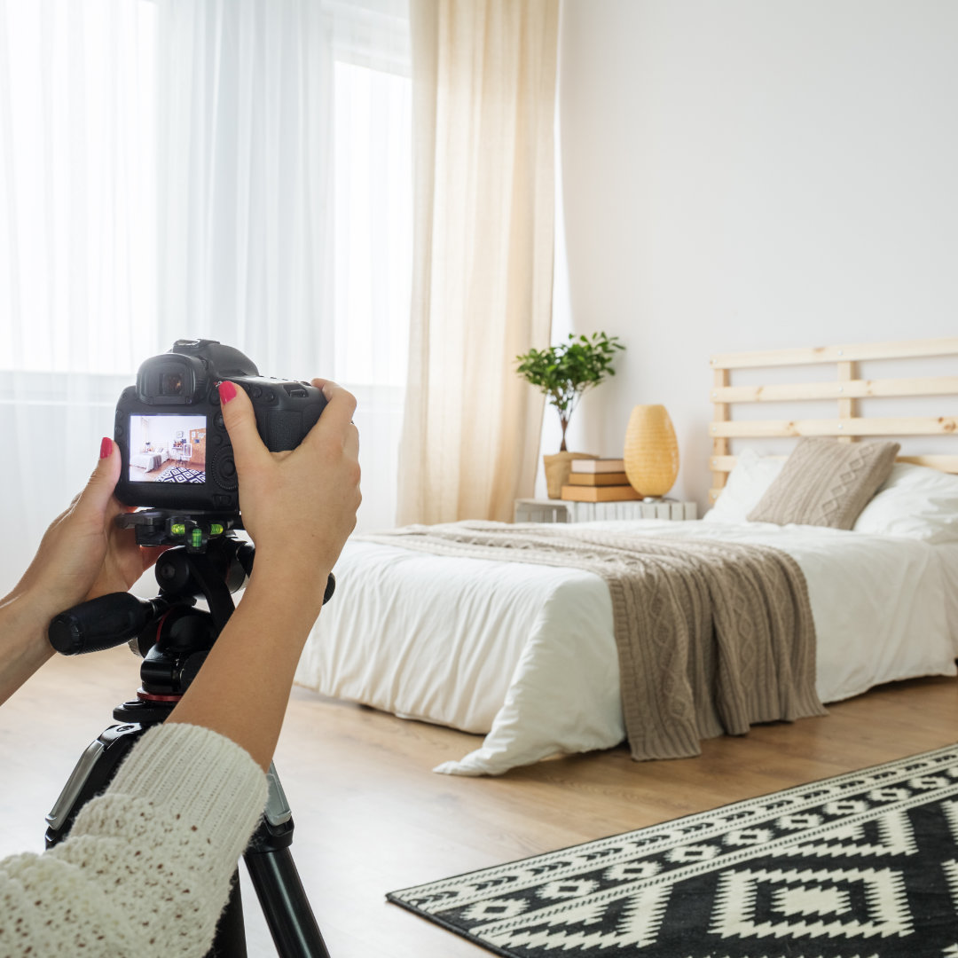 Tomamos fotografías del departamento y prepararemos el anuncio.